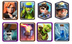 log bait deck arena 6