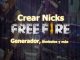 nicks para free fire