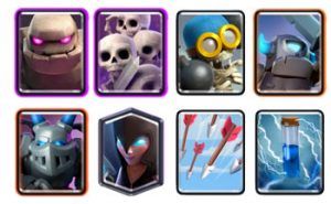 MELHORES DECKS ARENA 14 PICO SERENO NO CLASH ROYALE 