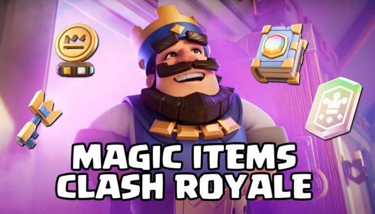 magic items clash royale