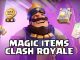 magic items clash royale
