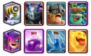 Golem Deck. Clash Royale. #clashroyale #clash #golem #motherwitch #fis